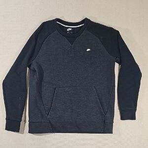 Nike Men's Charcoal Crewneck Sweater
